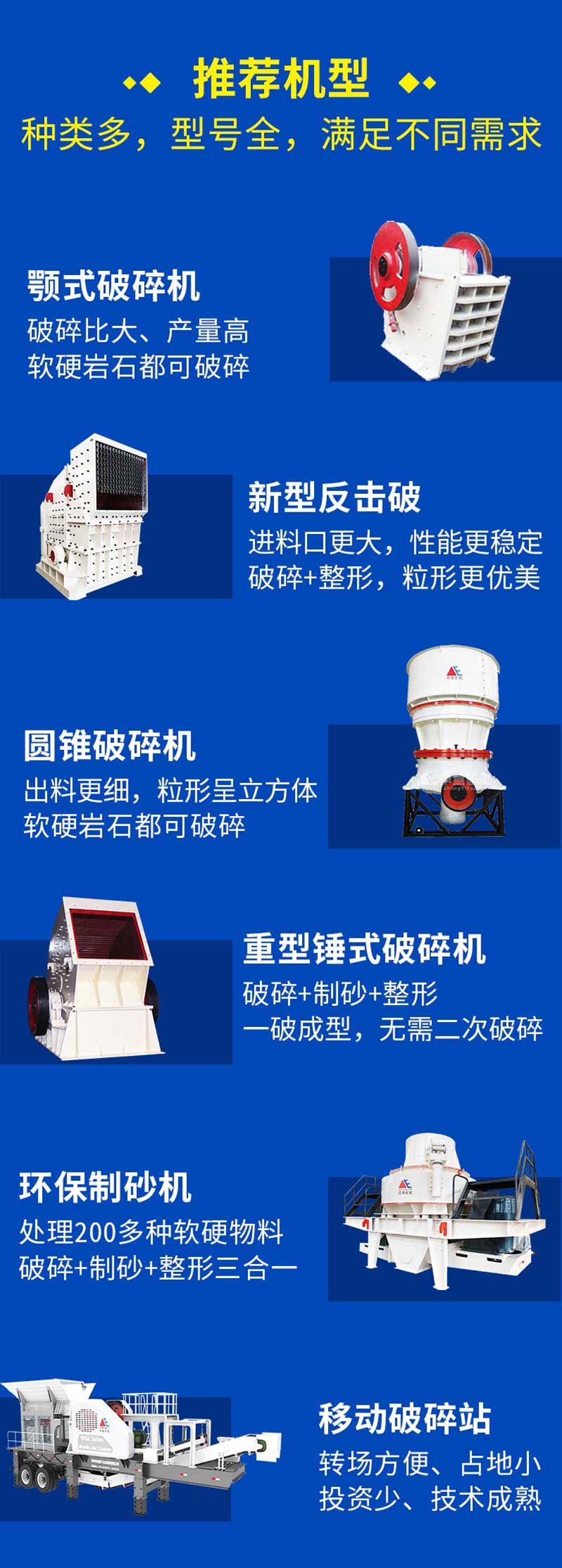 砂石设备型号