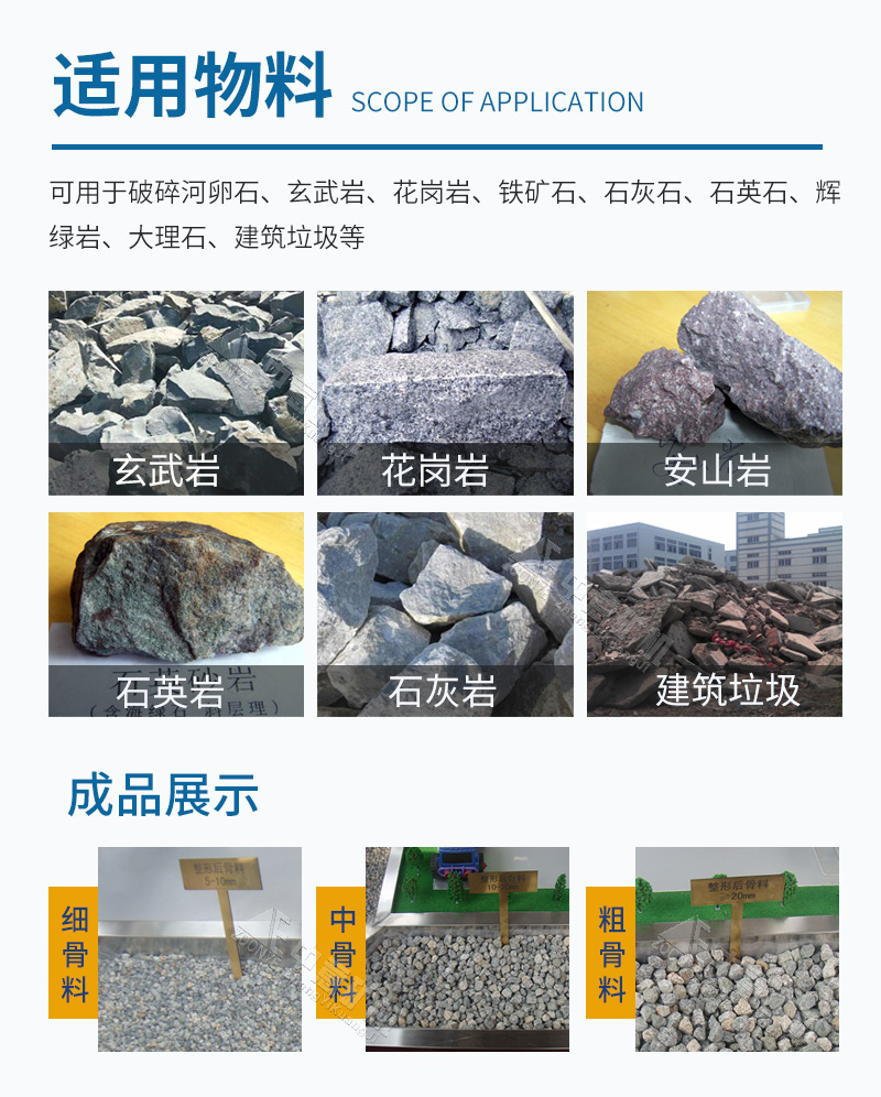 PE鄂破适用物料