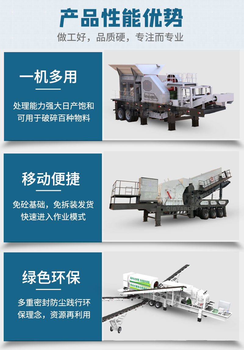 移动式建筑垃圾处理设备厂家及优势