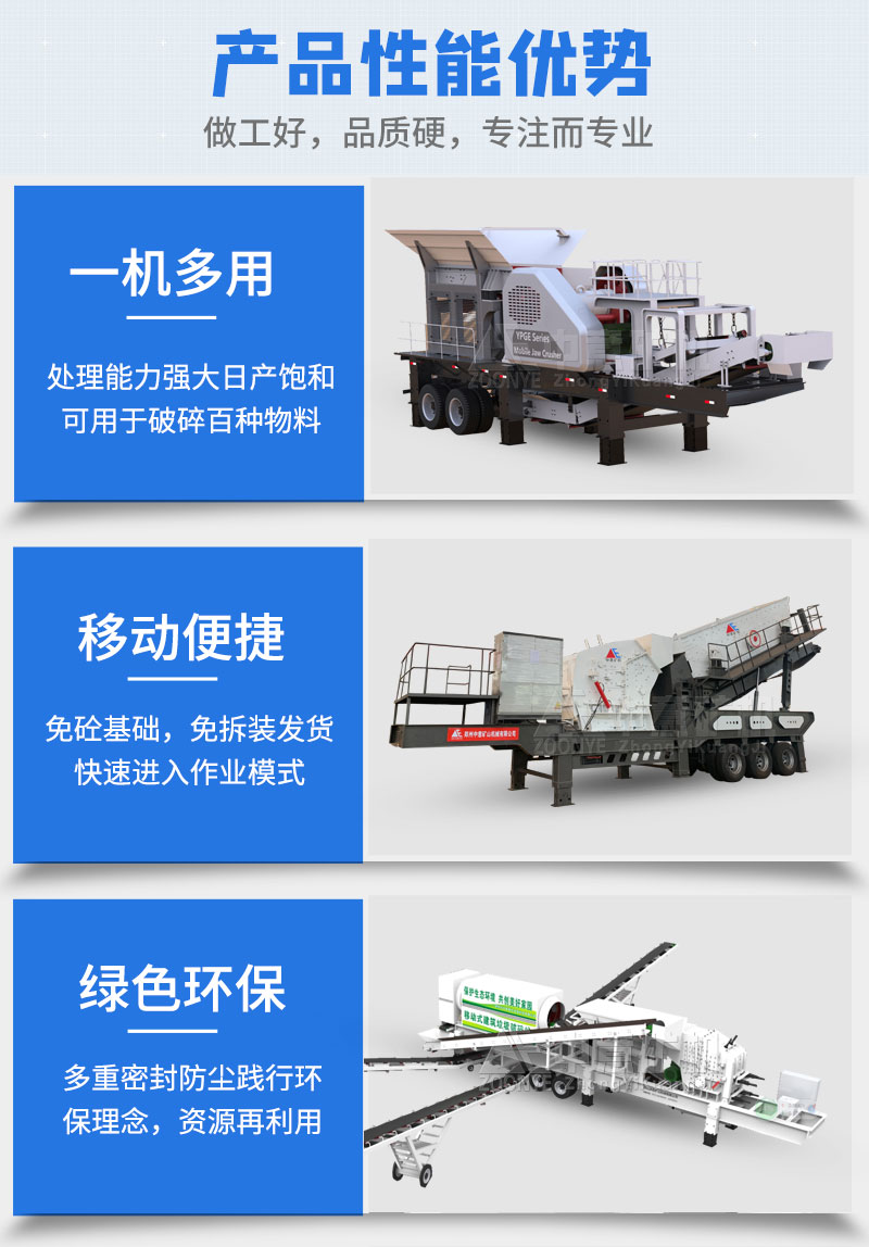 移动式建筑垃圾处理生产线